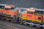 BNSF 1115 And 5457